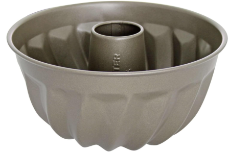 Totul pentru Cofetarie, Patiserie,Pizza - Forma chec/cozonac rotund, con teflonat -0.6 l