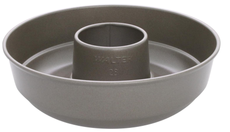 Totul pentru Cofetarie, Patiserie,Pizza - Forma de Copt Rotunda, con Teflonat WALTER - 3.7l