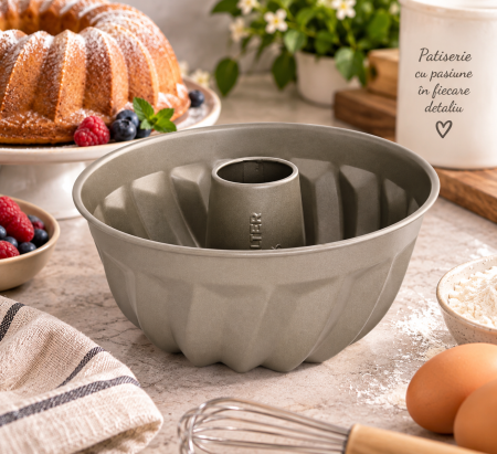 Tavi,Retine Pizza - Forma de Copt Rotunda, con Teflonat WALTER - 3.8l