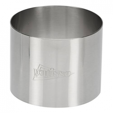 Forme Metal - Forma Inox Rotunda Mousse, Ø 70mm H=5,5 cm