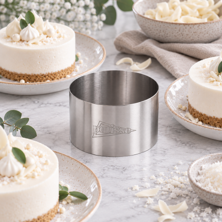 Totul pentru Cofetarie, Patiserie,Pizza - Forma inox rotunda mousse Ø 50 mm