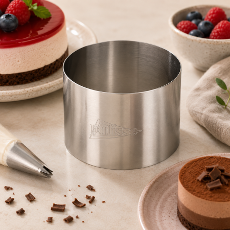 Forme Metal - Forma inox rotunda mousse Ø 50 mm