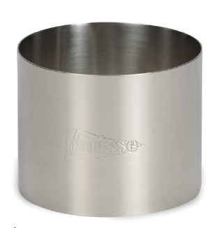 Geometrice - Forma Inox Rotunda Mousse, Ø 9 cm 02095