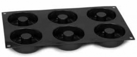 Forme Silicon - Forma silicon DONUT 11 x 6 x h4 cm, 6 cavitati