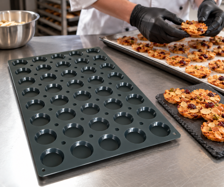 Totul pentru Cofetarie, Patiserie,Pizza - Forma silicon Florentine  60X40 CM - 40 alveole