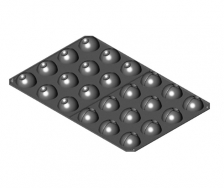 Forme Silicon - Forma silicon Luna 60x40cm, 24 cavitati