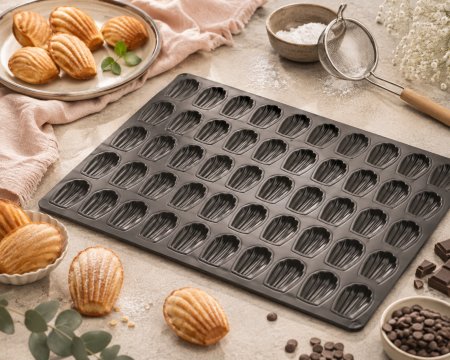 Forme Silicon - Forma silicon madeleine 60x40 cm 50 cavitati