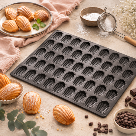 Forme Silicon - Forma silicon madeleine 60x40 cm 50 cavitati