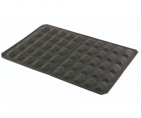 Matrice Patiserie - Forma silicon madeleine 60x40 cm 50 cavitati