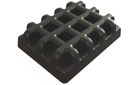 Forma silicon "WAFFE"  60X40 CM - 20 alveole [1]