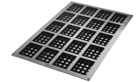 Forme Silicon - Forma silicon "WAFFE"  60X40 CM - 20 alveole