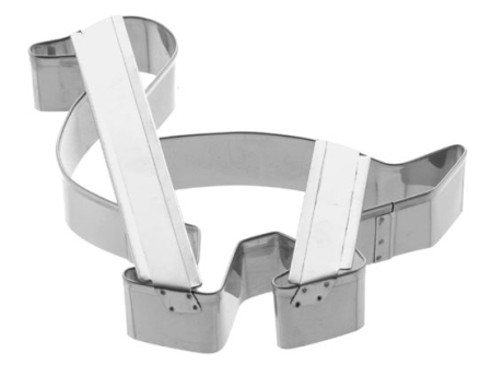 Totul pentru Cofetarie, Patiserie,Pizza - Decupator Inox Gasca 17 x 21.5 cm