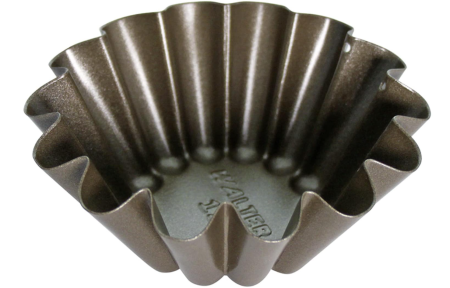 Totul pentru Cofetarie, Patiserie,Pizza - Tava de copt forma de briosa WALTER - 0.25 l