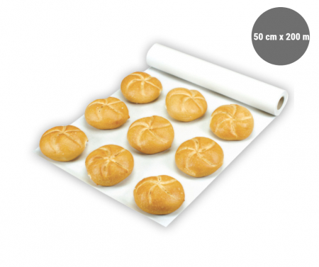 Tavi, Forme/Folii Coacere, Cosuri - Hartie de copt Extra 50cm/200m - 103050