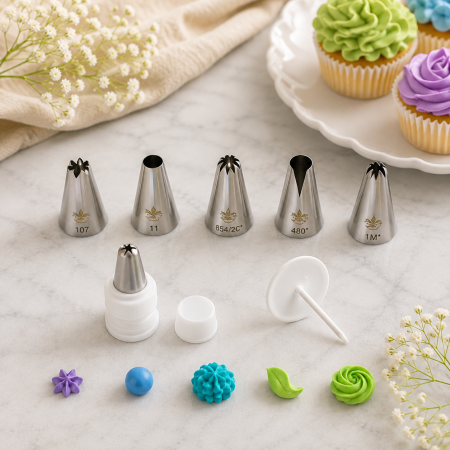 Seturi Decorare - Kit decorare  verde 7 piese