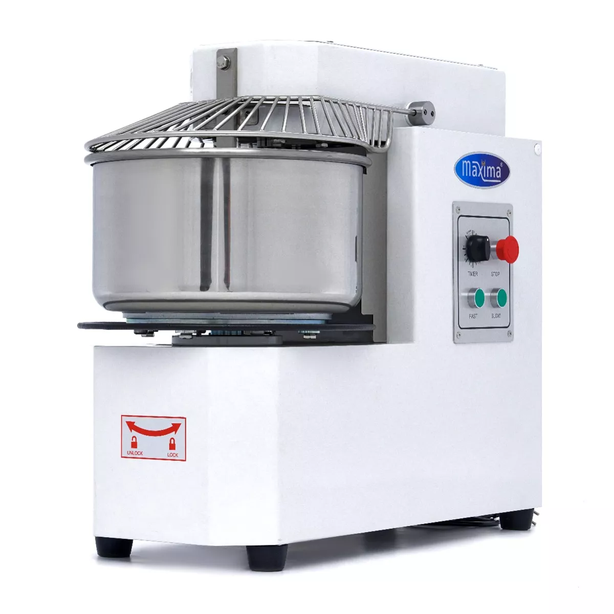 Malaxor Aluat - Malaxor cu Bol Detasabil Două Viteze 20 L - 13 kg Aluat
