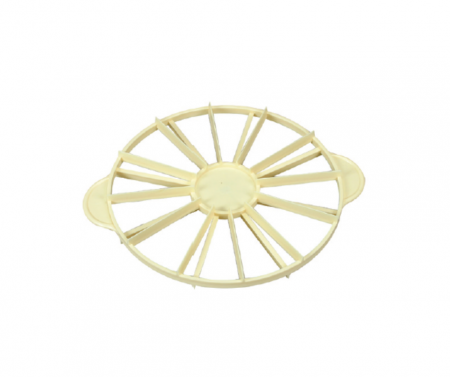 Ustensile, Accesorii Cofetarie, Patiserie - Marcator Tort Din Polipropilena Cu Taiere Dubla 12 sau 16 portii  Ø26.5 Cm - 220120