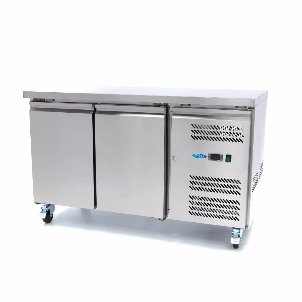 Masă congelare cu 2 usi, agregat lateral si roti [5]