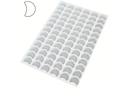 Totul pentru Cofetarie, Patiserie,Pizza - Foaie de taiat semiluna  Ø 3.5 cm