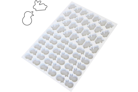 Totul pentru Cofetarie, Patiserie,Pizza - Foaie de taiat pui, iepure  Ø 9.2 cm