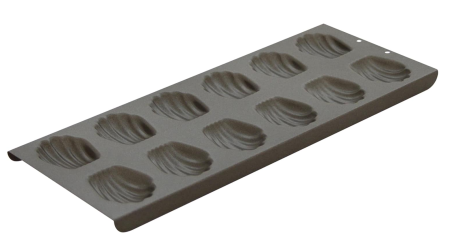 Totul pentru Cofetarie, Patiserie,Pizza - Tava de copt Madeleine WALTER- 12 alveole