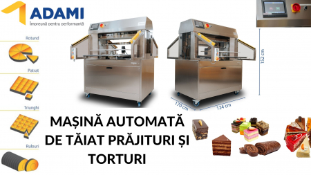 Masina Automata de taiat Prajituri - Masina  automata de taiat prajituri si torturi MTP60x40