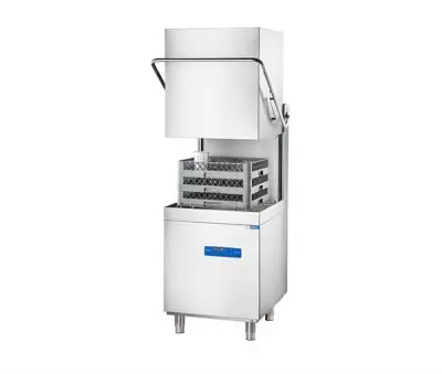 Echipamente/Accesorii spalare - Masină spălat vase cu capotă 500×500 mm cu dispenser clătire si dozator detergent