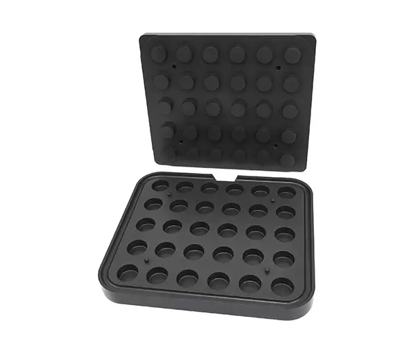 Dispozitive Cofetarie, Patiserie,Pizza - Matrita pentru masina facut tarte, 30 forme cilidru, 37 mm