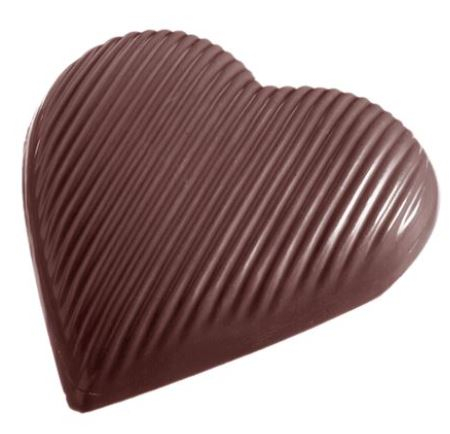 Matrita policarbonat Gama San Valentin - 2 Praline Inimioara - CW2122