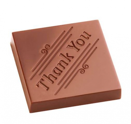 Matrita policarbonat "THANK YOU"- 21 Praline - CW1853