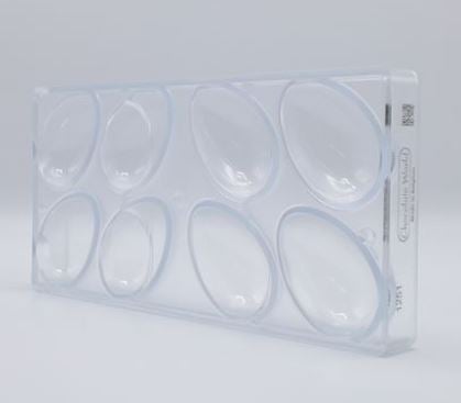 Oua h2.5cm - Matrite Plastic Ciocolata - CW1251 [1]