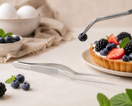 Totul pentru Cofetarie, Patiserie,Pizza - Penseta curbata 14 cm