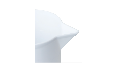 Cana gradata cu maner inchis alba- 3 L [2]