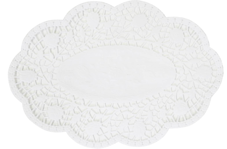 Tortita decorativa ovala pentru prajituri