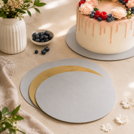 Suporturi si Accesorii Tort - Platou prezentare tort set 3 buc Ø30 cm