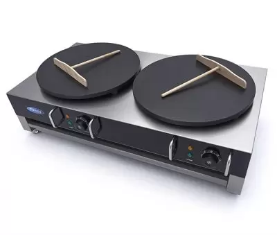 Plită clatite electrică dublă 2 x Ø400 mm [1]