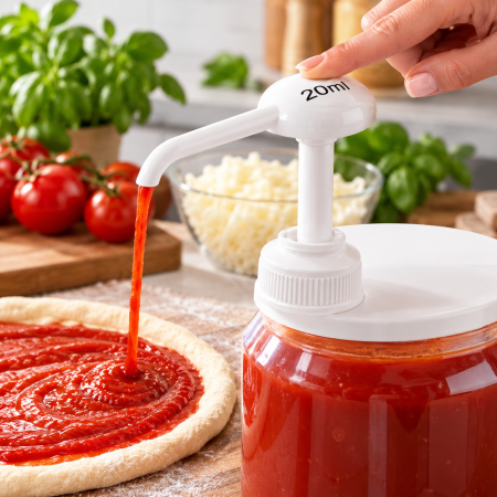 Totul pentru Cofetarie, Patiserie,Pizza - Pompă sos, 20 ml