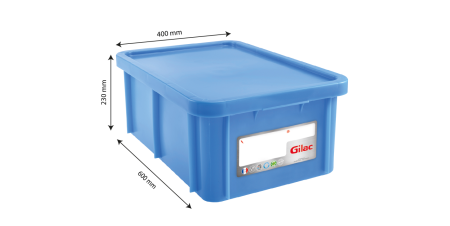 Accesorii Horeca/Depozitare/Transport - Cutie Cu Capac Depozitare - Transport Alimente 35 L
