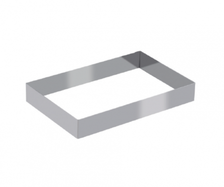 Rama inox dreptunghi 16x26xh5cm