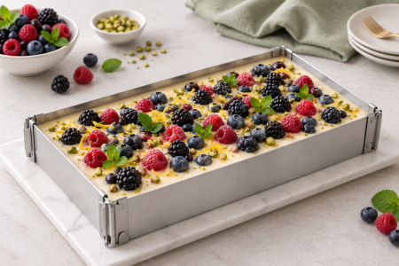Rame pentru coacere - Rama inox reglabila 300x300 570x560 mm