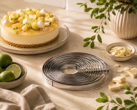 Matrice Patiserie - Rama inox rotunda Ø26xH2 cm
