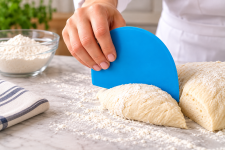 Totul pentru Cofetarie, Patiserie,Pizza - Rascheta Aluat din ABS, 20.4x15.10 cm