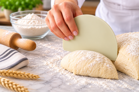 Totul pentru Cofetarie, Patiserie,Pizza - Rascheta Aluat din ABS, 20.4x15.1cm