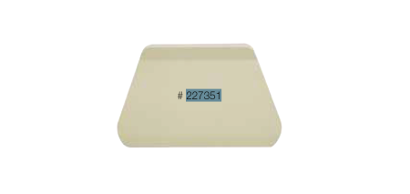 Totul pentru Cofetarie, Patiserie,Pizza - Rascheta Aluat din ABS, 20.9 x 13 cm
