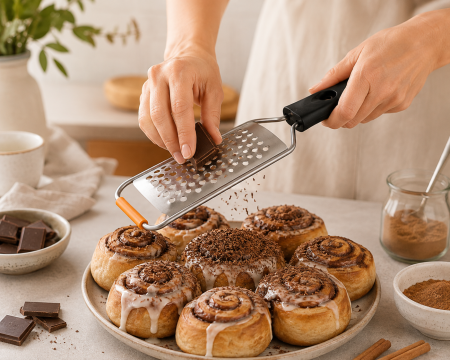 Totul pentru Cofetarie, Patiserie,Pizza - Razatoare inox stea 7.5x32cm