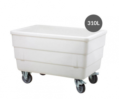Depozitare,transport - Recipiet Transport Alimente Pe Roti - Capacitate 310L  -  G156921