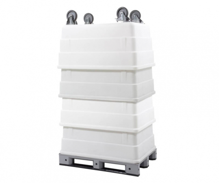 Recipiet Transport Alimente Pe Roti - Capacitate 310L  -  G156921 [1]