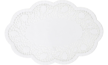Totul pentru Cofetarie, Patiserie,Pizza - Tortita decorativa ovala pentru prajituri
