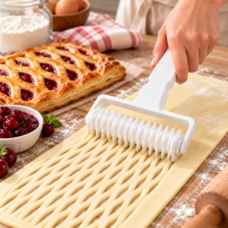 Totul pentru Cofetarie, Patiserie,Pizza - Rola decor grilaj 10 cm