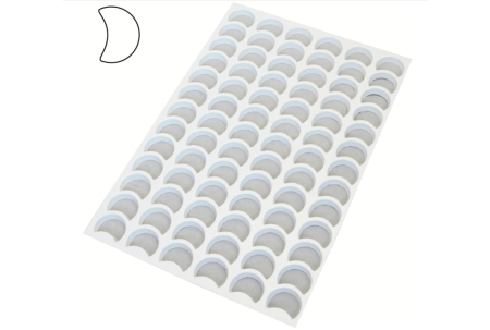 Totul pentru Cofetarie, Patiserie,Pizza - Foaie de taiat semiluna  Ø 4.8 cm